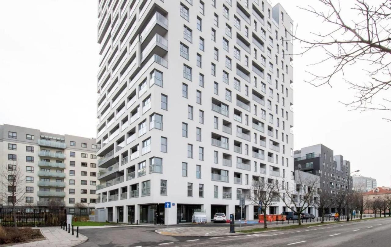 Modern Apartments With Access To The Pool Near Rondo Daszynskiego Station Warsaw Ngoại thất bức ảnh