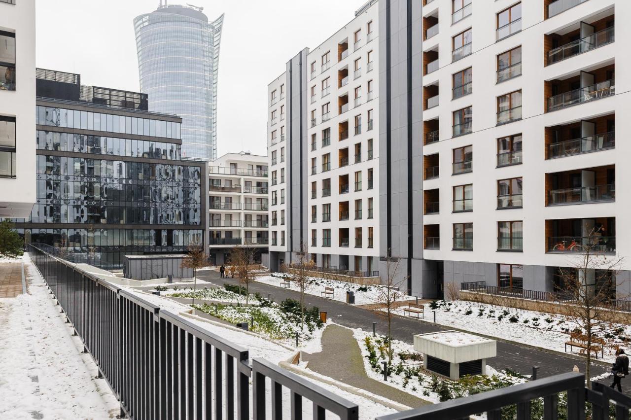 Modern Apartments With Access To The Pool Near Rondo Daszynskiego Station Warsaw Ngoại thất bức ảnh