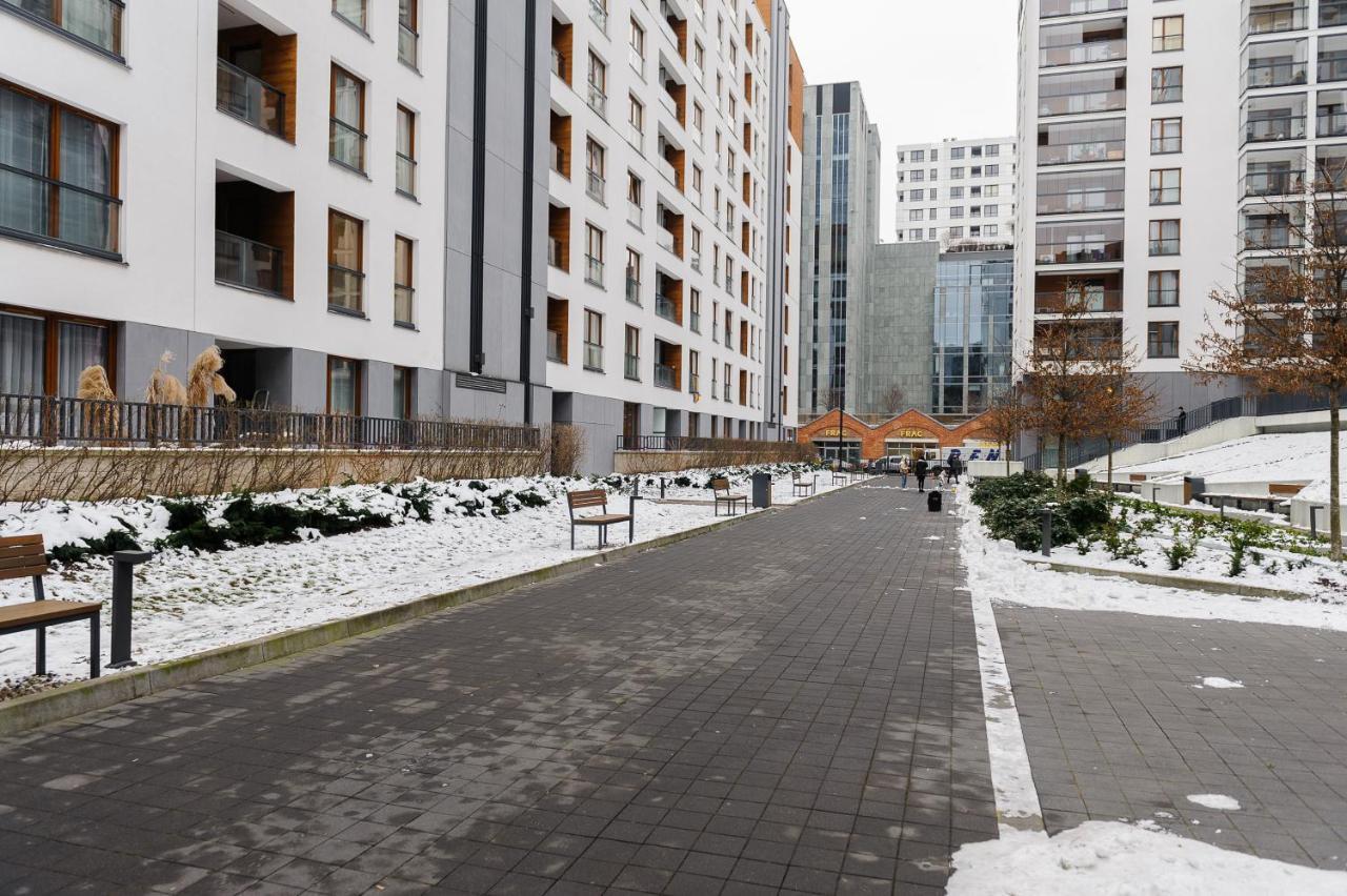 Modern Apartments With Access To The Pool Near Rondo Daszynskiego Station Warsaw Ngoại thất bức ảnh
